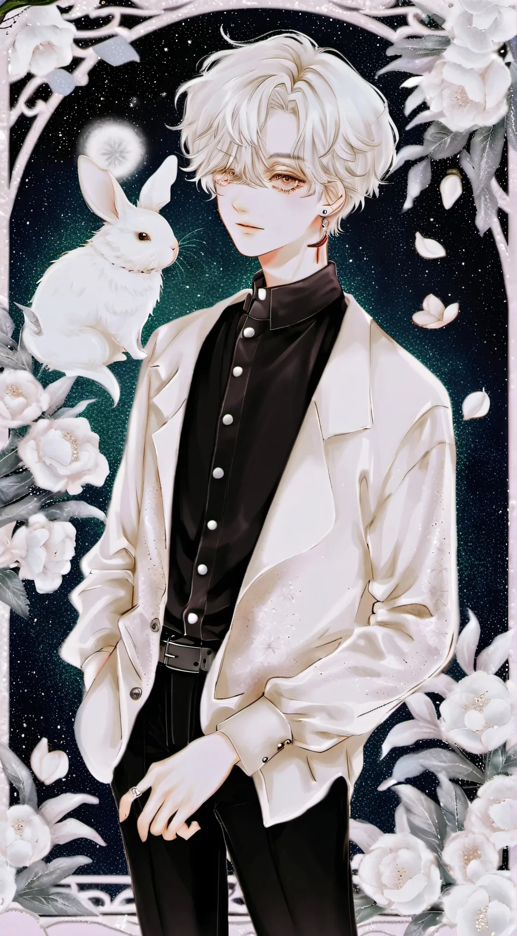 ai character: adrien background