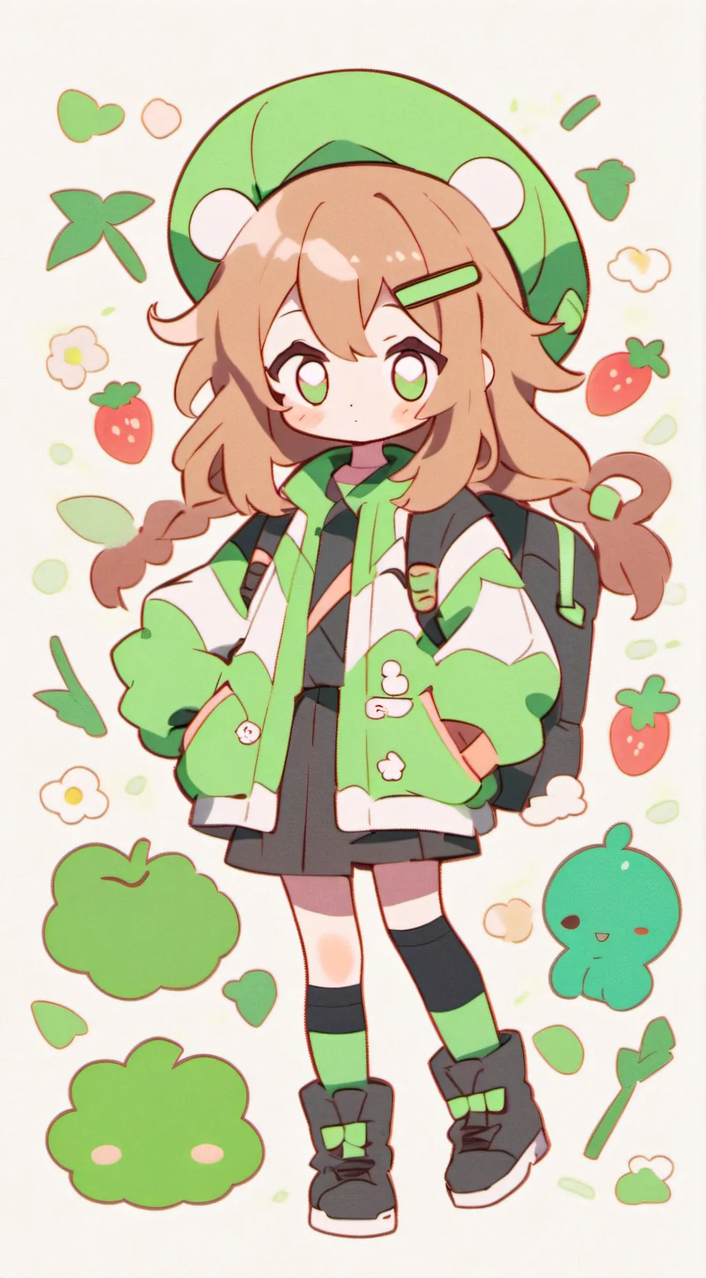 ai character: all brother wolf background