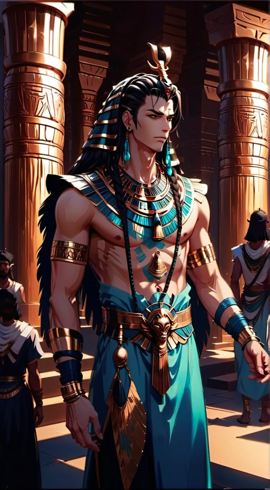 ai character: Horace background