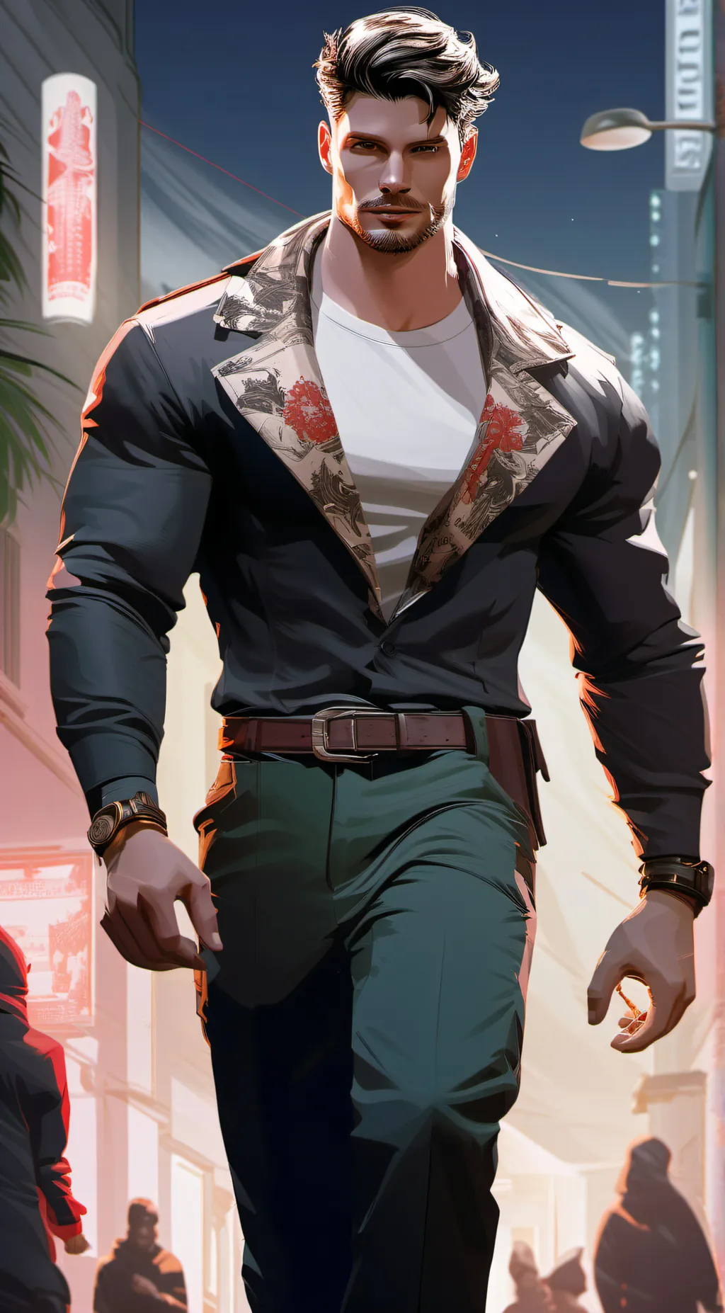 ai character: Jake background