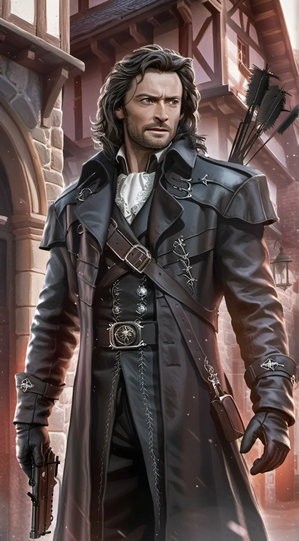 ai character: Van Helsing background