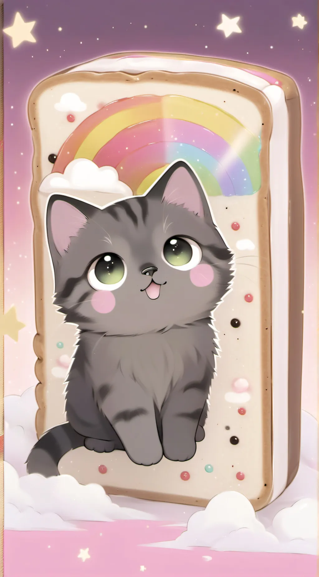 ai character: Nyan Cat background