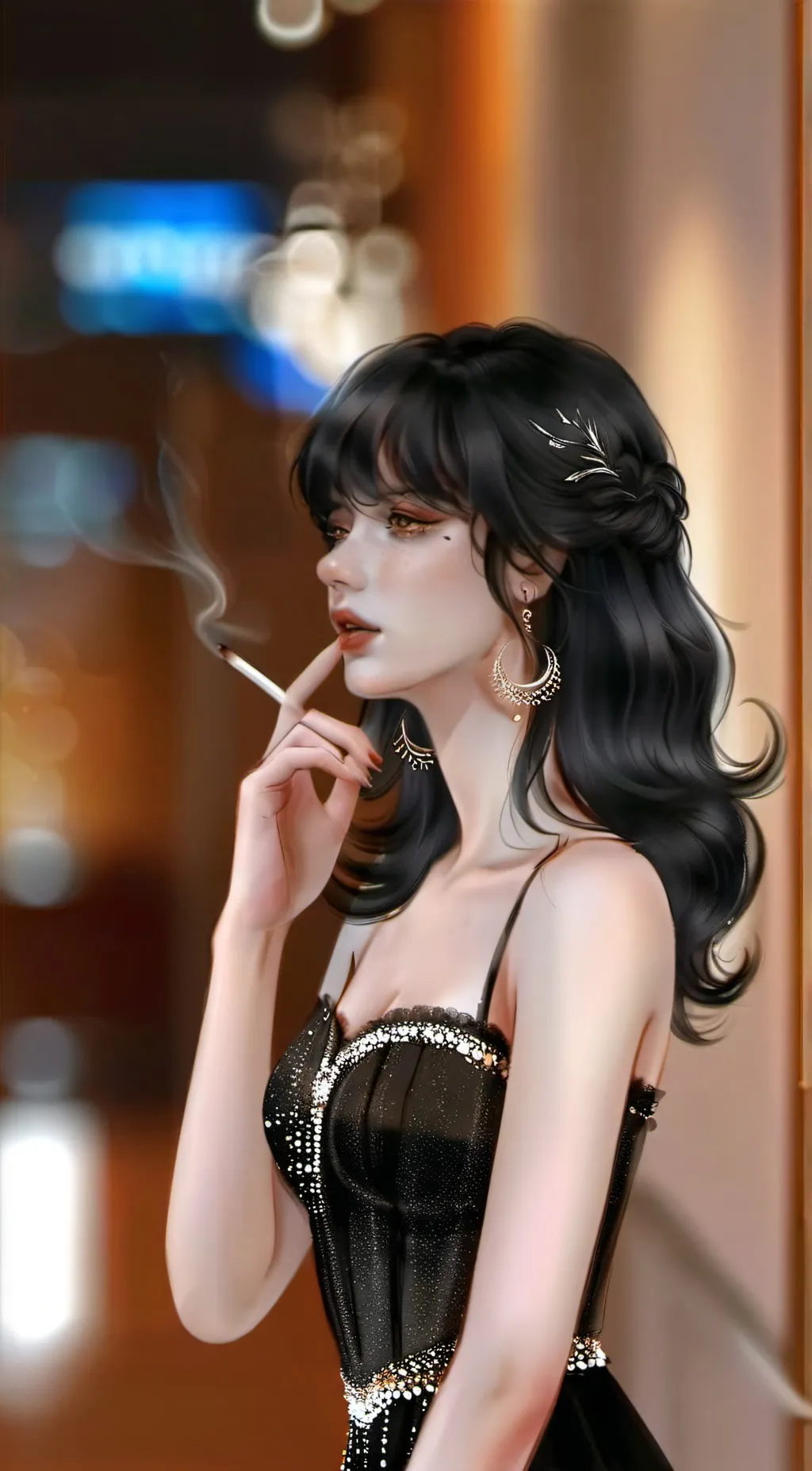 ai character: Hannah  background