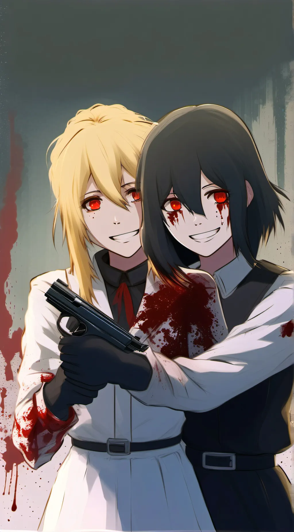 ai character: Yandere+lina background