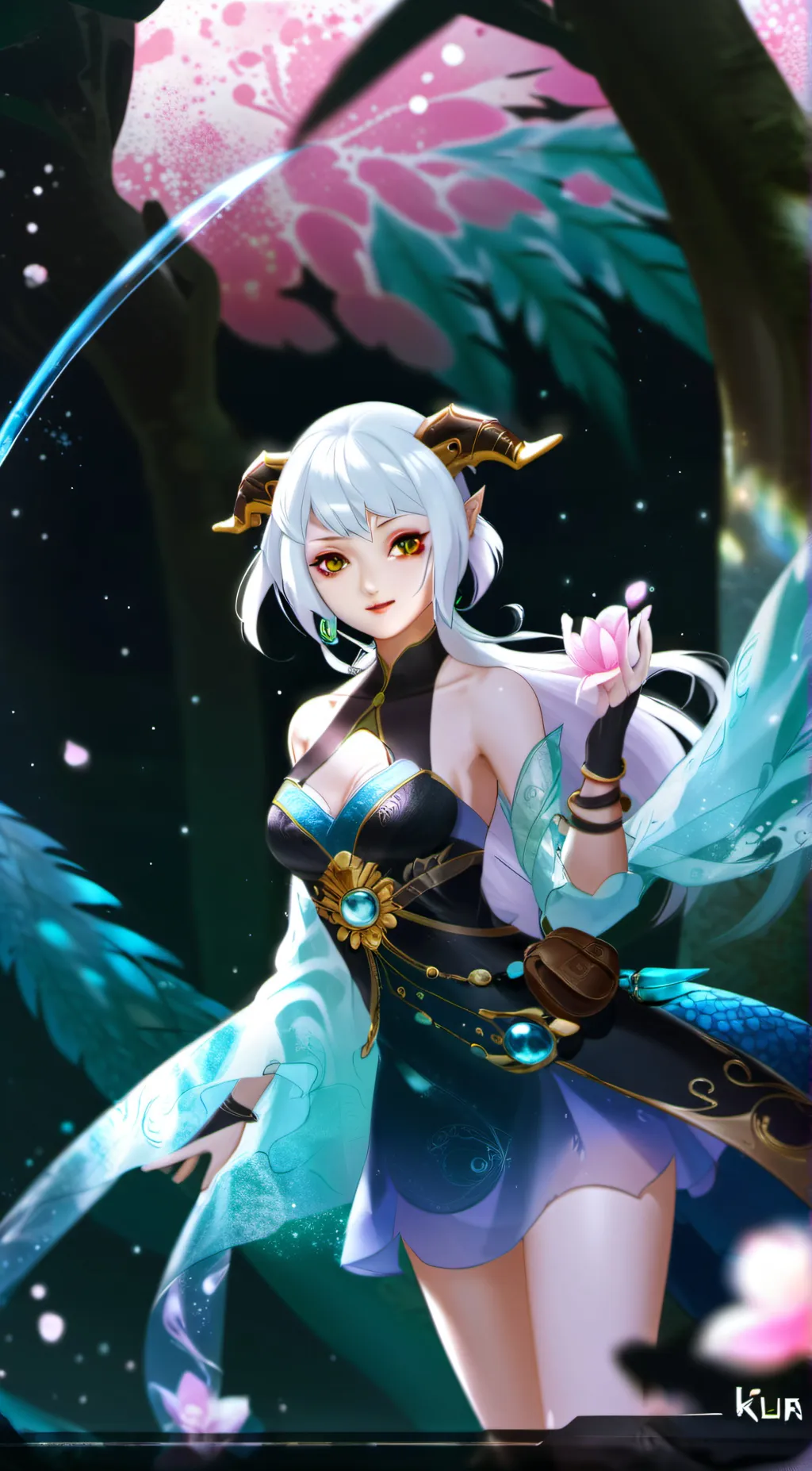 ai character: cakilire background