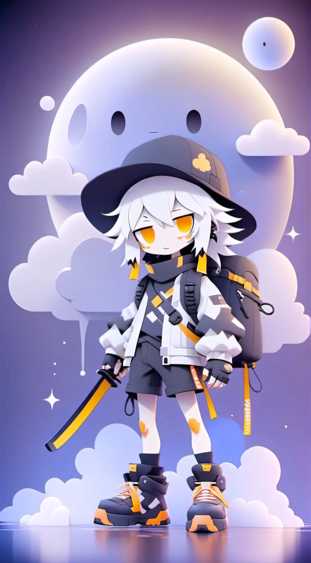 ai character: engel background