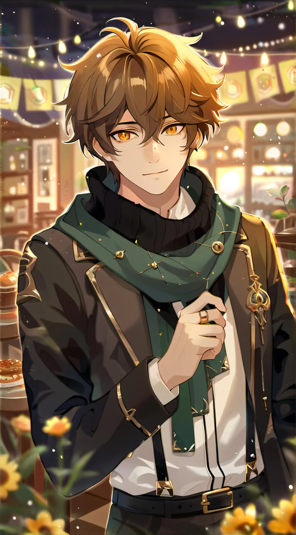 ai character: Kayden background