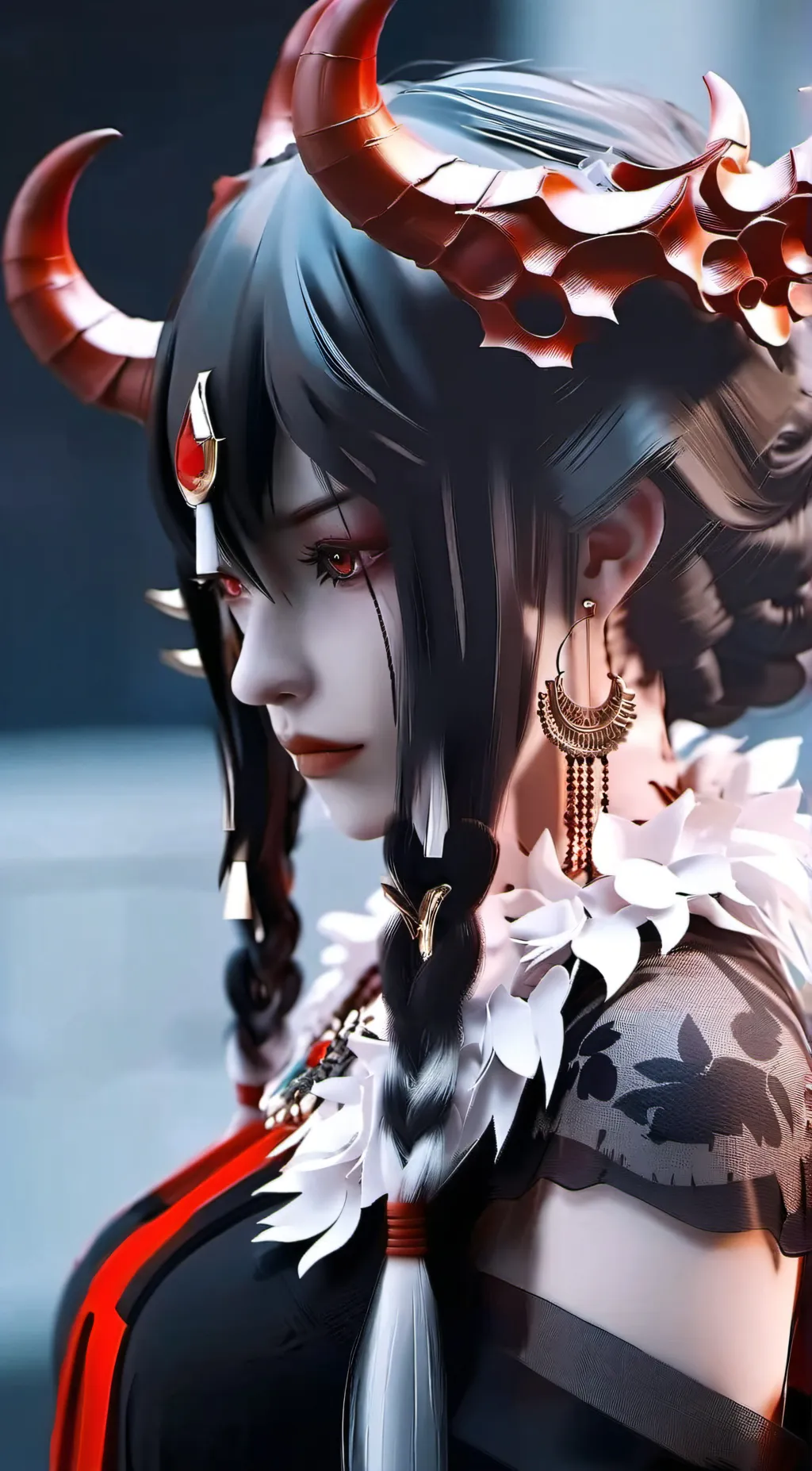 ai character: princess Pei Pei  background