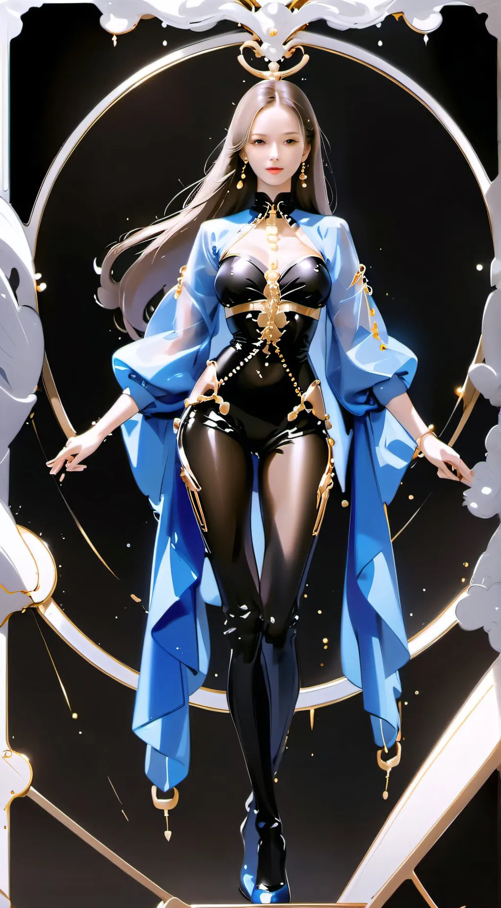 ai character: Star background