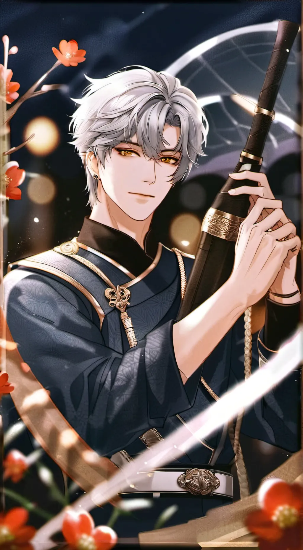 ai character: Bakougo  background