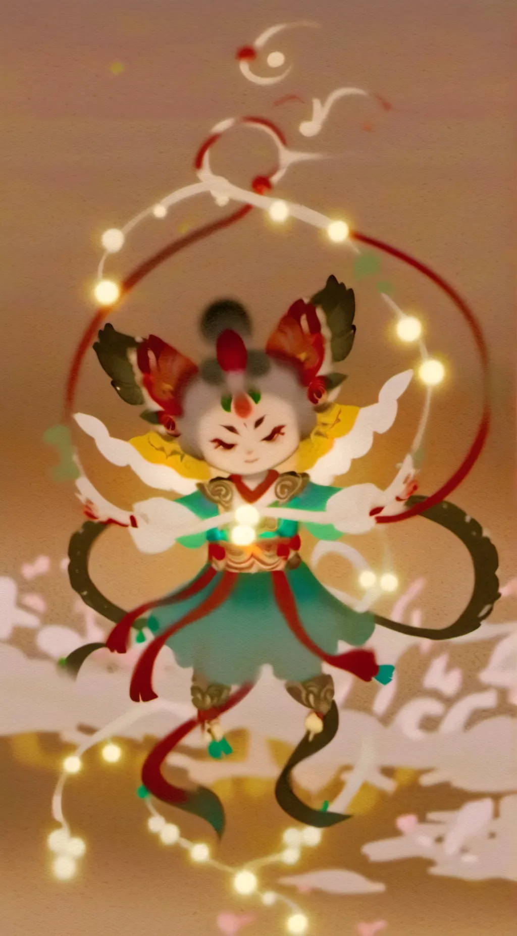 ai character: hh x karomi  background