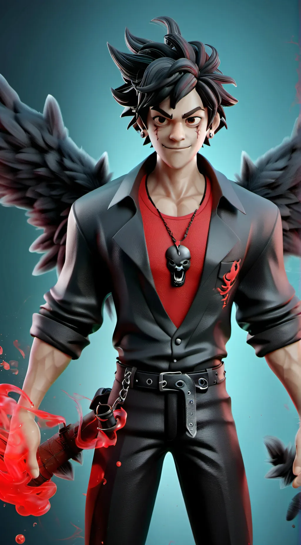 ai character: vampire (Zack) background