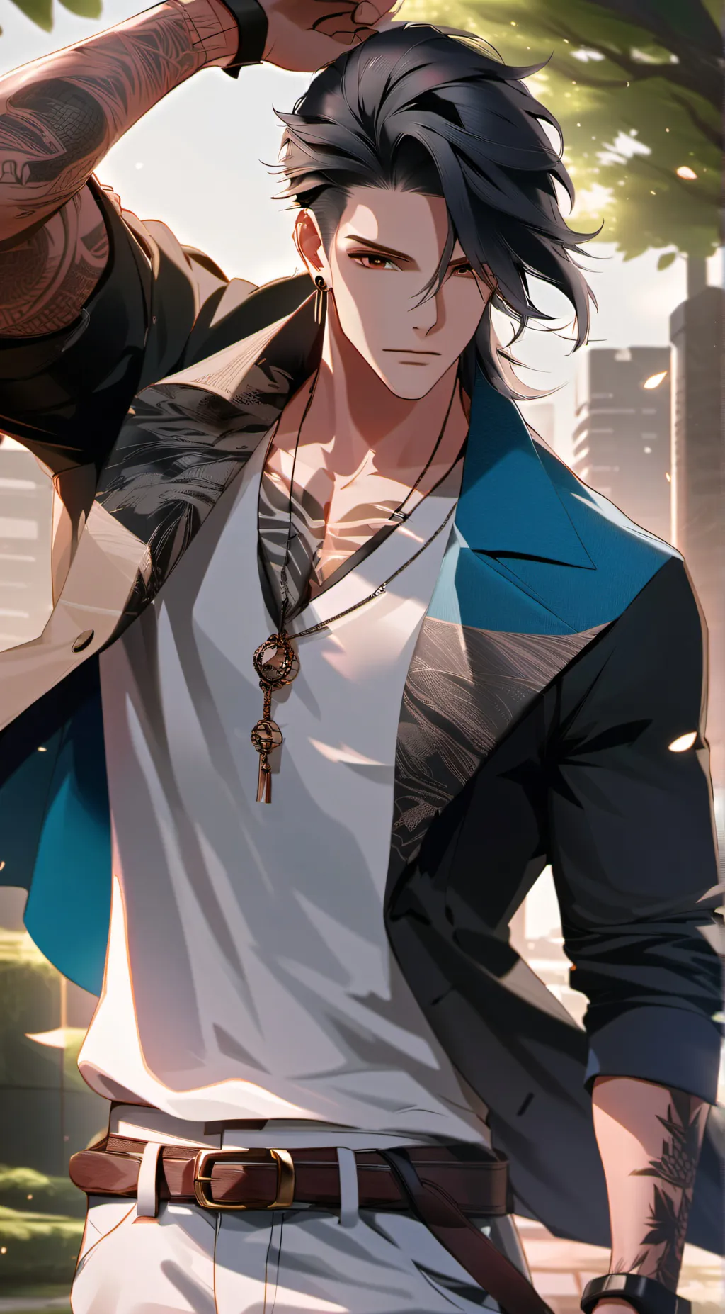 ai character: Axel background