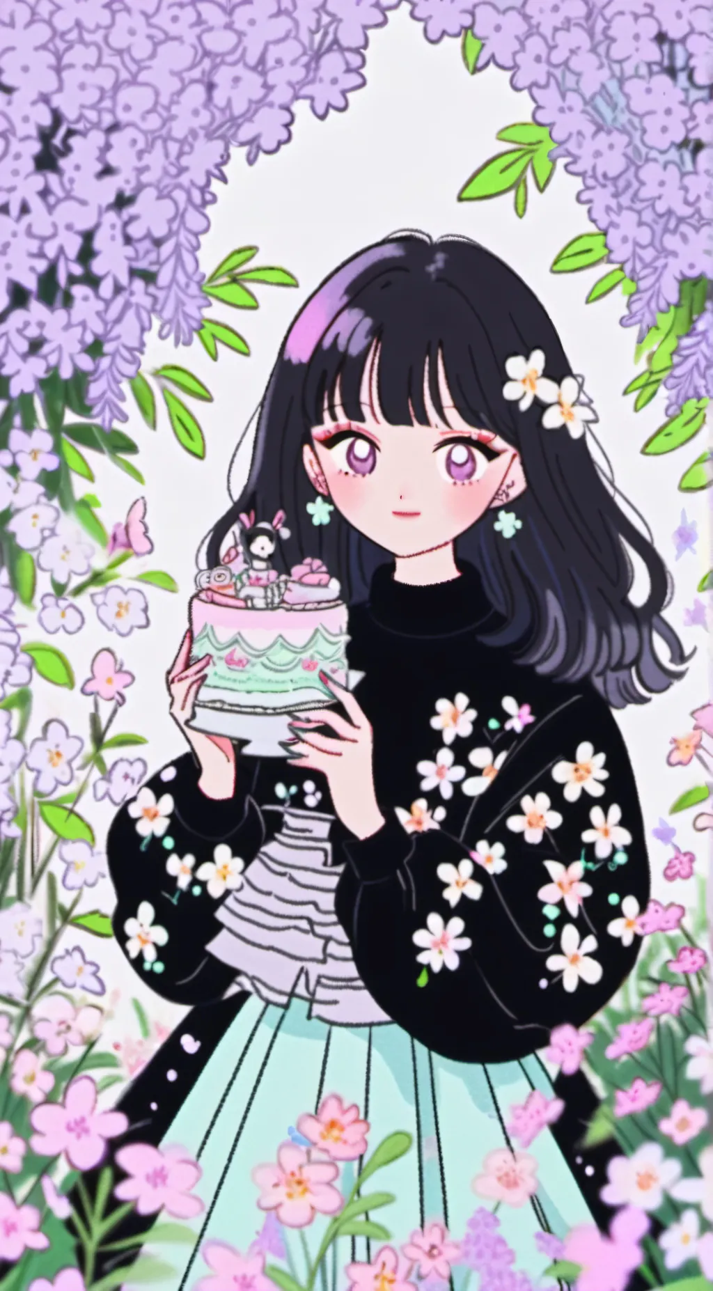 ai character: lil background