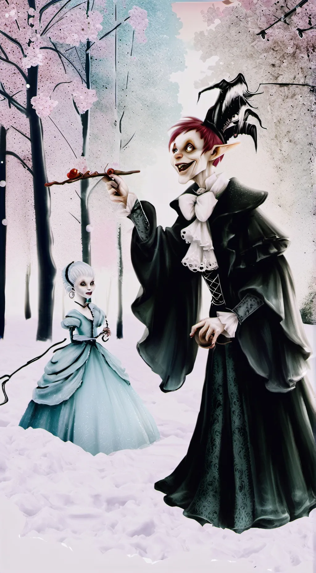 ai character: killer teletubbies background