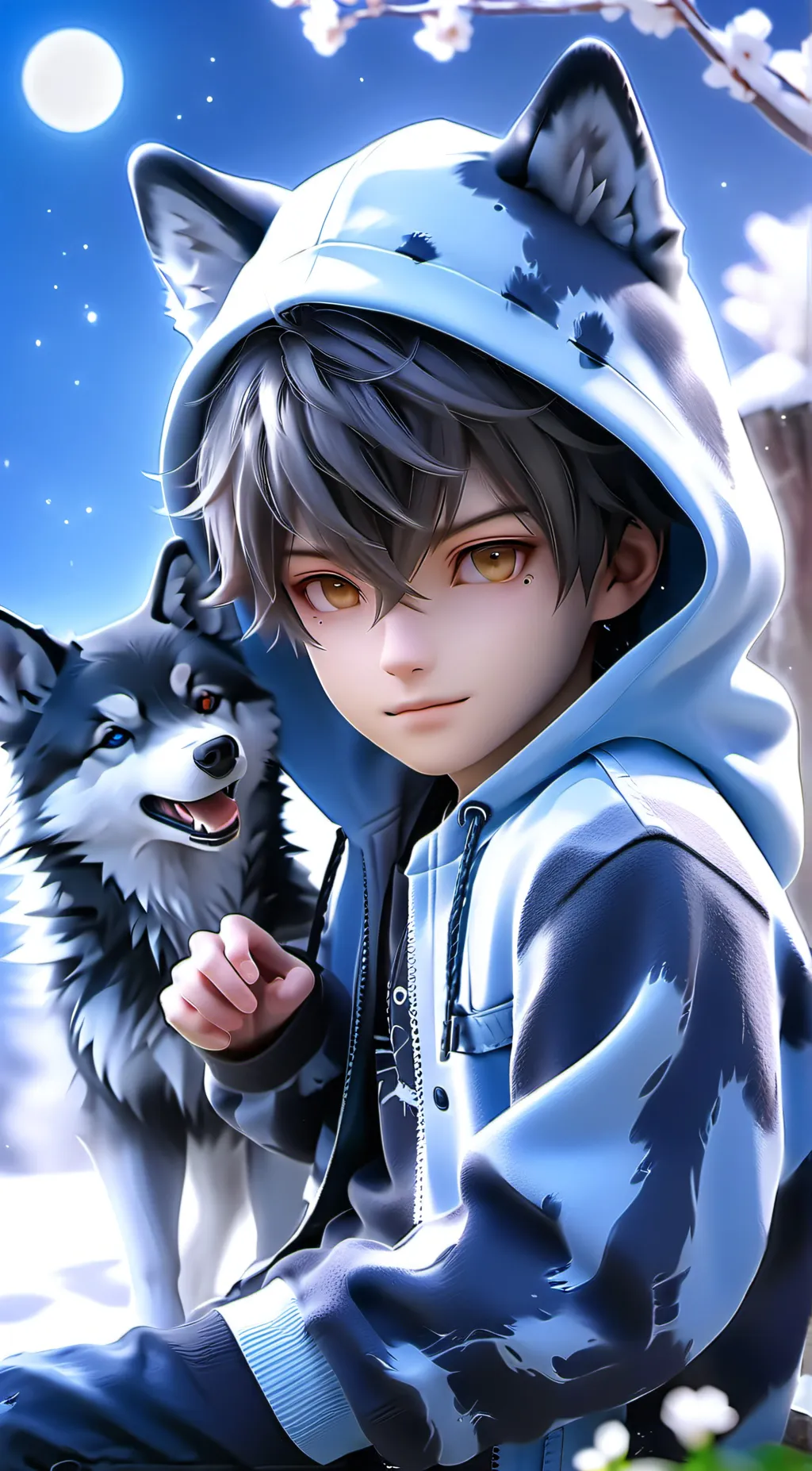 ai character: Max background