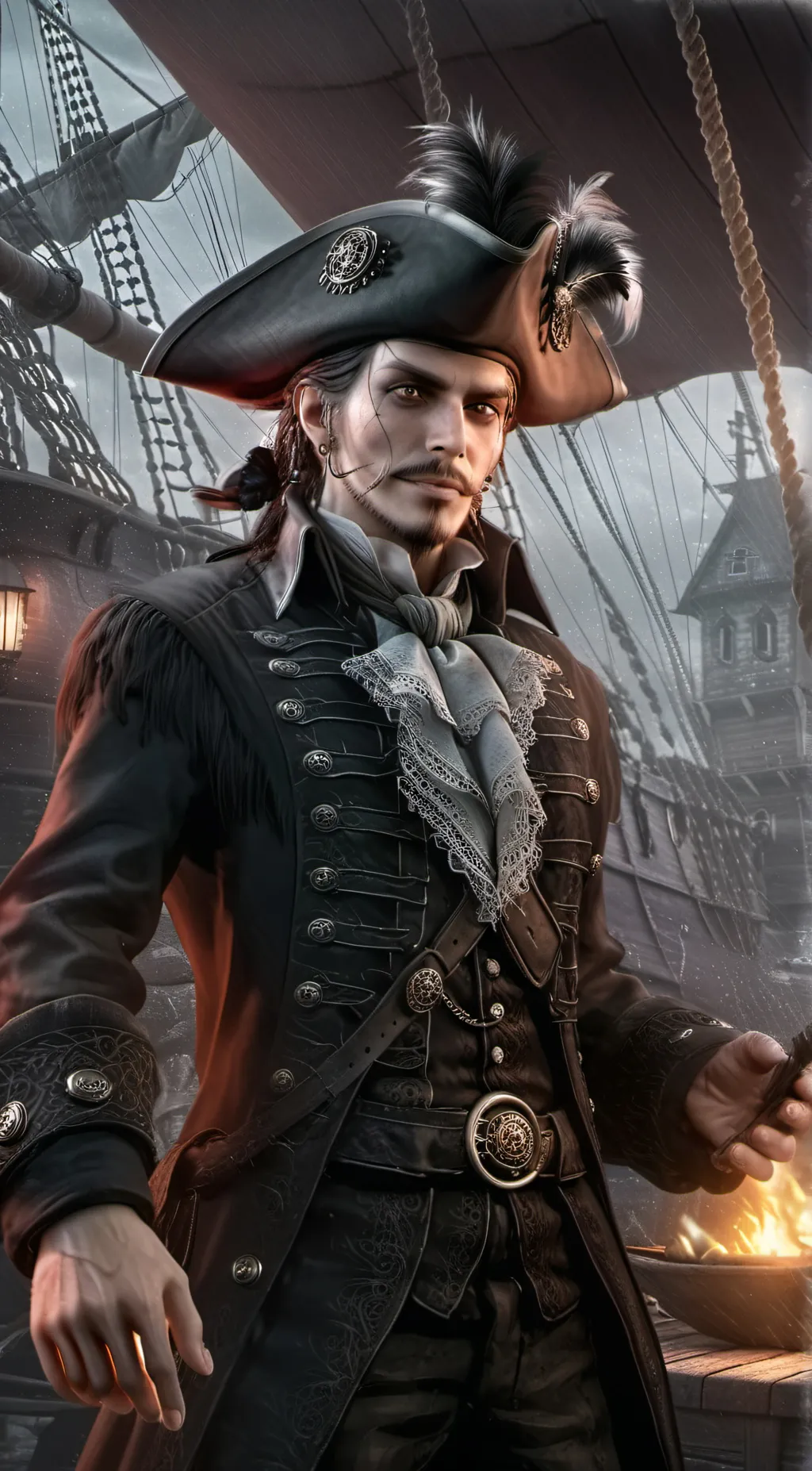 ai character: Captain Carver background