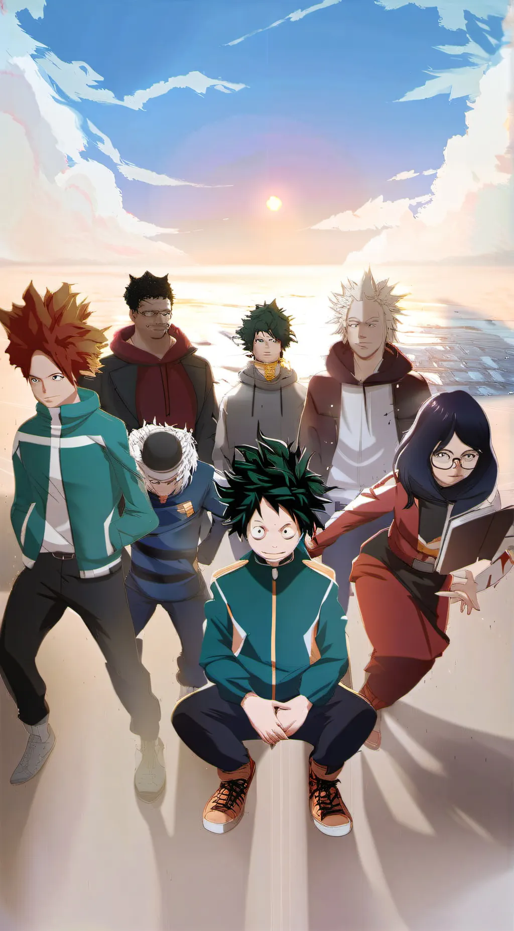 ai character: MHA ur getting hel background