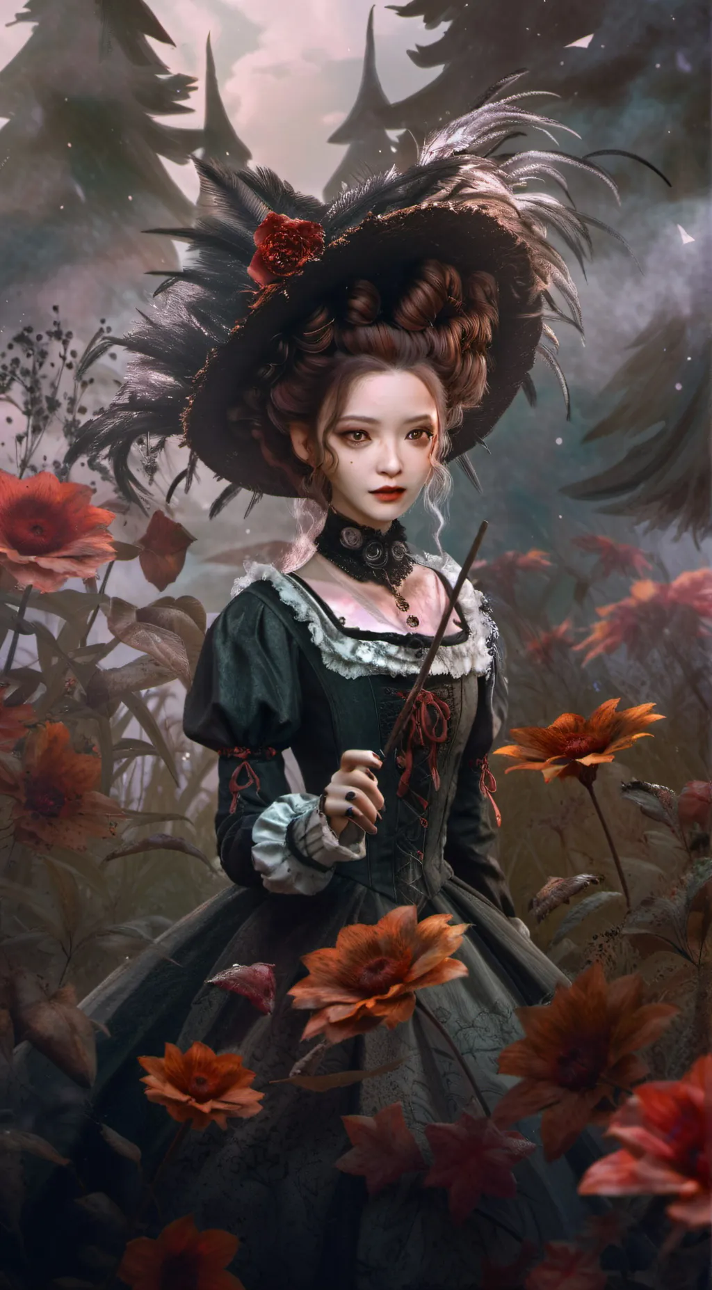 ai character: Freya background