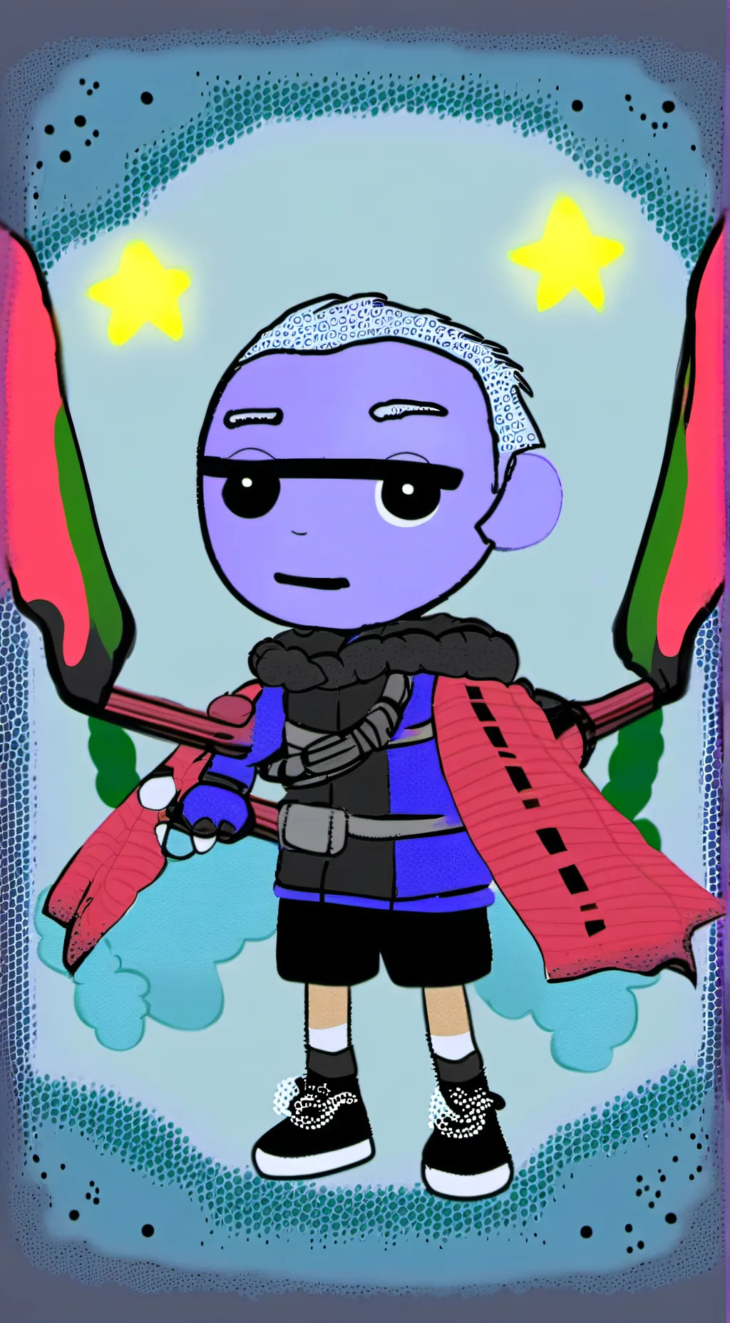 ai character: K-mala,Kinito,y/n background