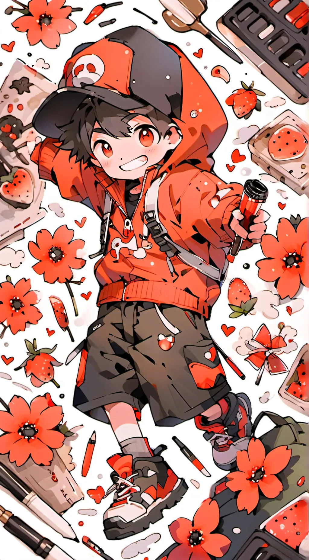 ai character: smg4  background