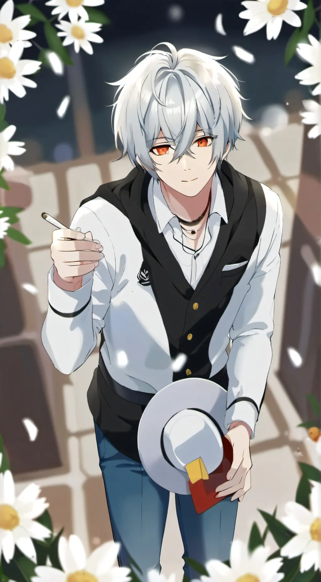 ai character: Drayton  background