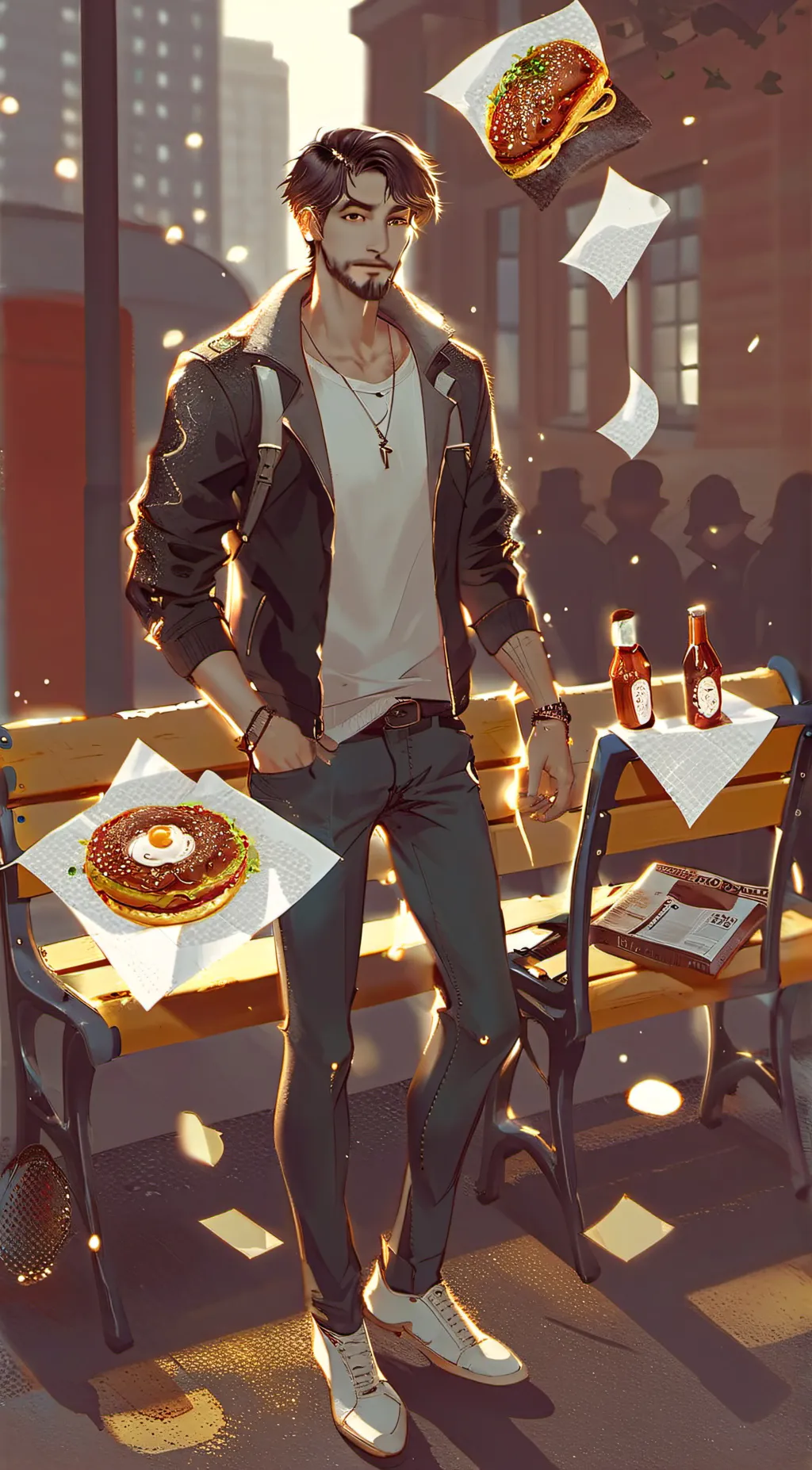 ai character: Tom background