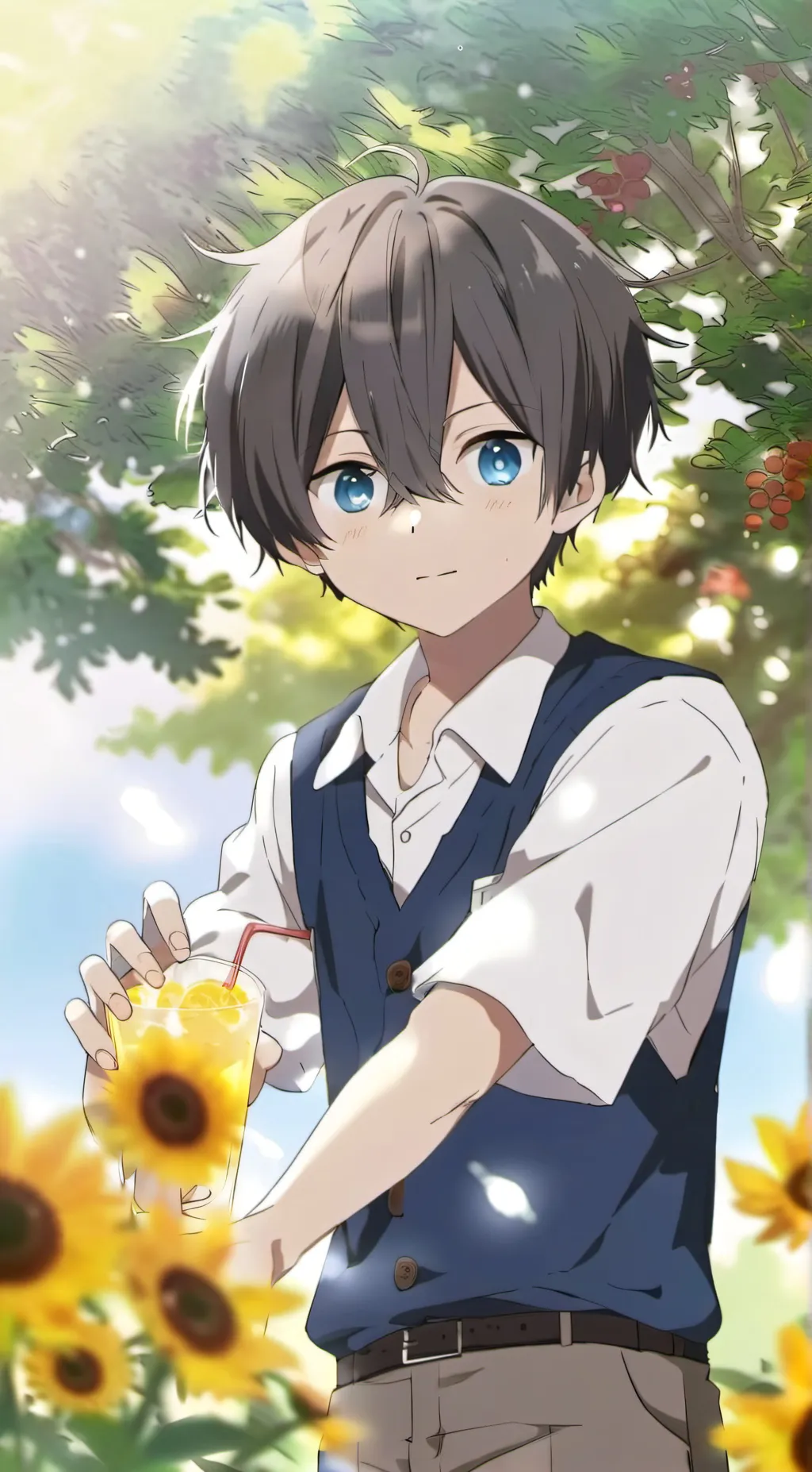 ai character: ichikawa kyotaro  background