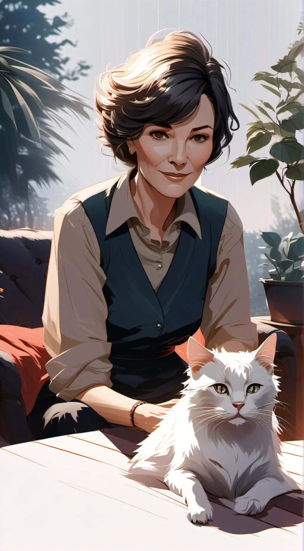 ai character: Judith background