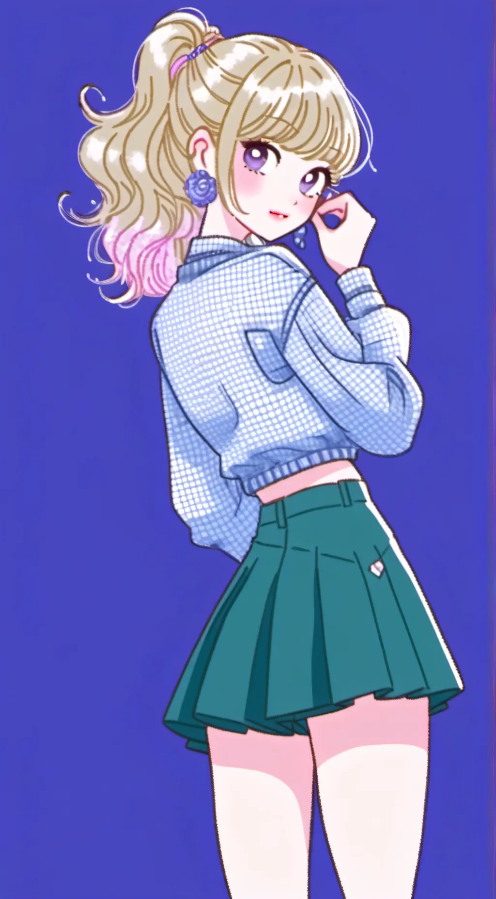 ai character: Lesley background