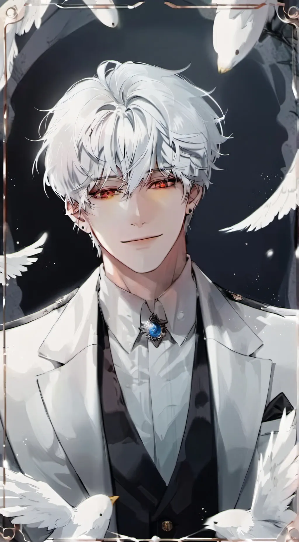 ai character: Andre  background