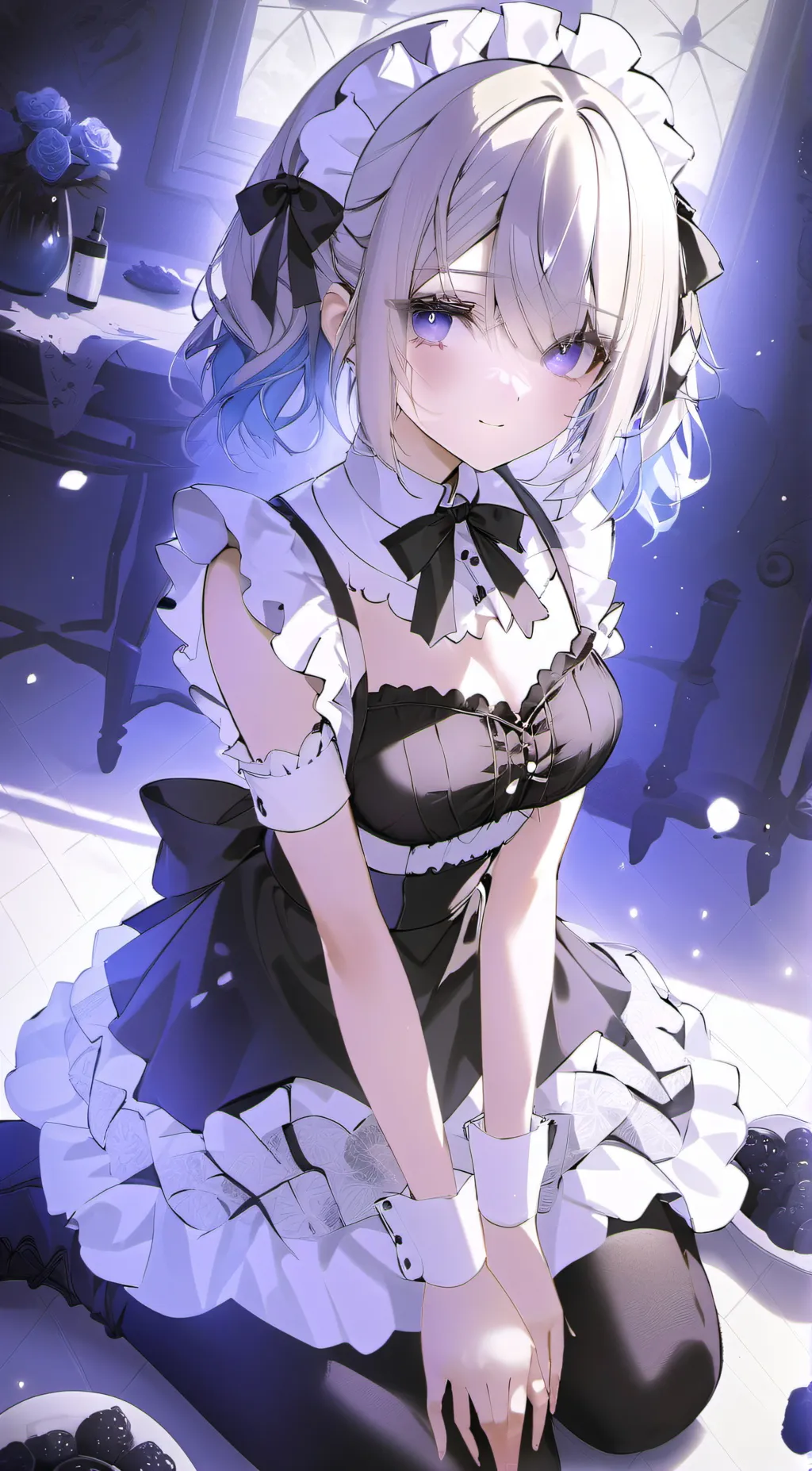 ai character: Ashley background