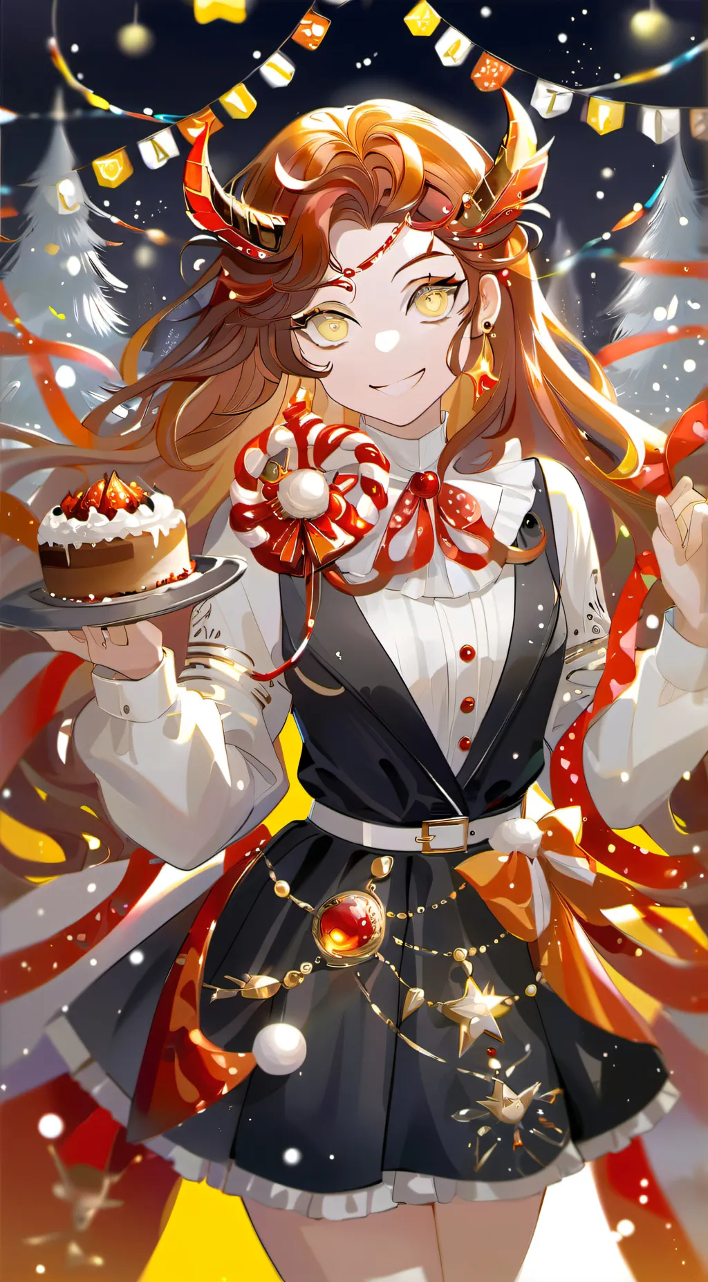 ai character: Princess candy background