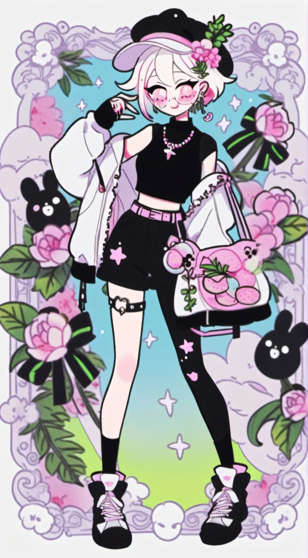 ai character: luca background