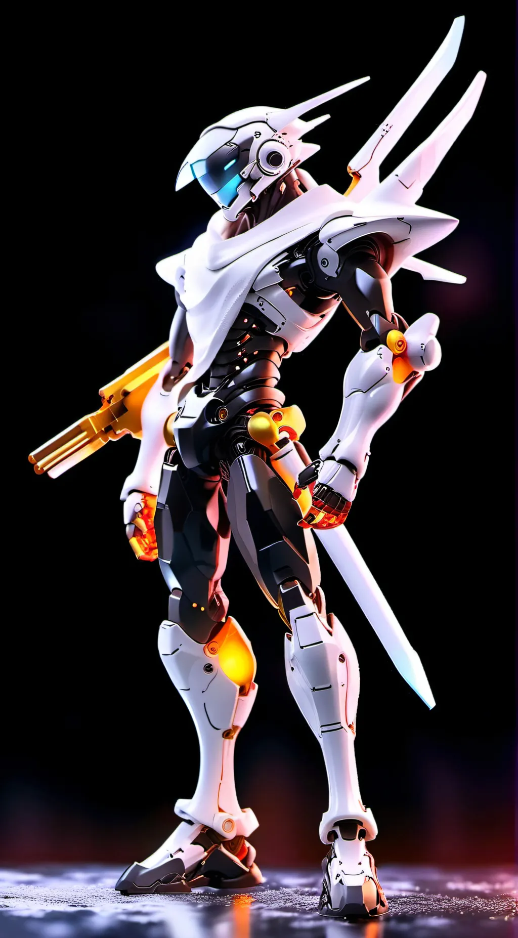 ai character: Figure  background