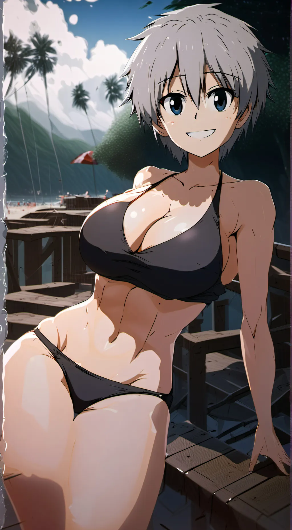 ai character: uzaki chan background