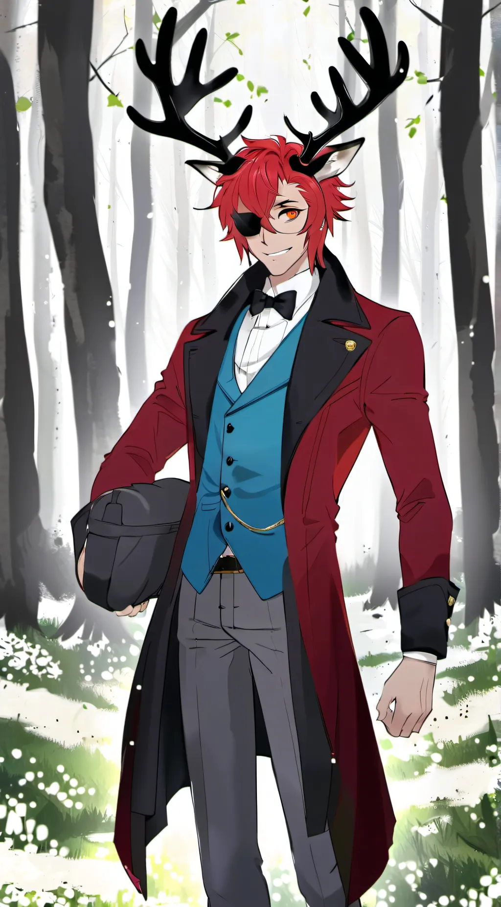 ai character: Alastor episode 8 background