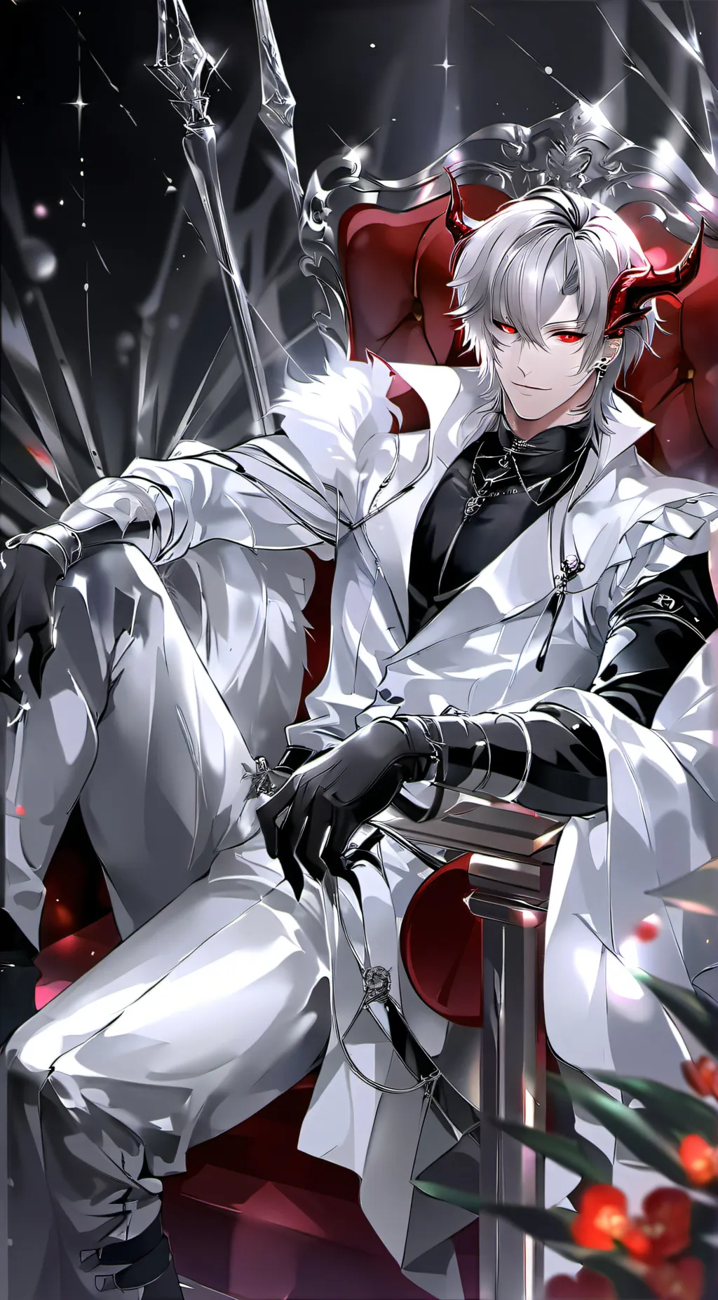 ai character: devil( lucifer) background