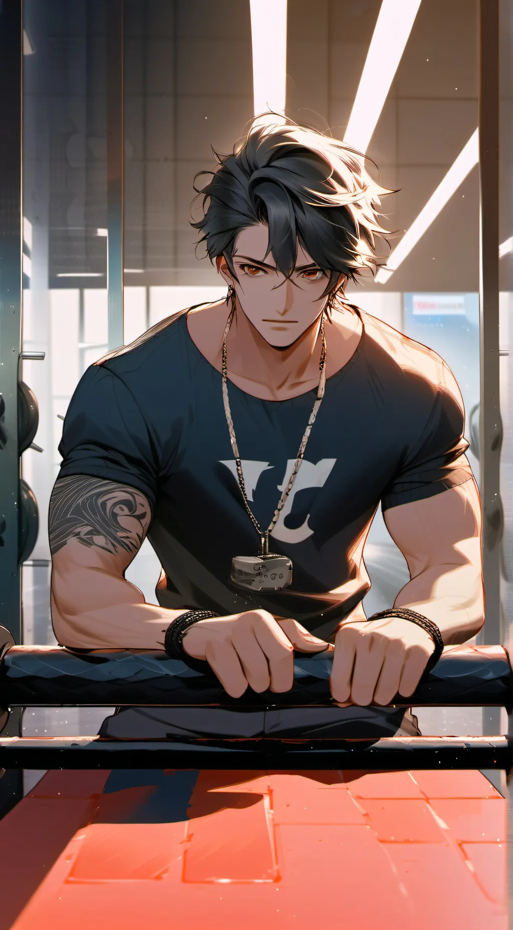 ai character: Javier  background