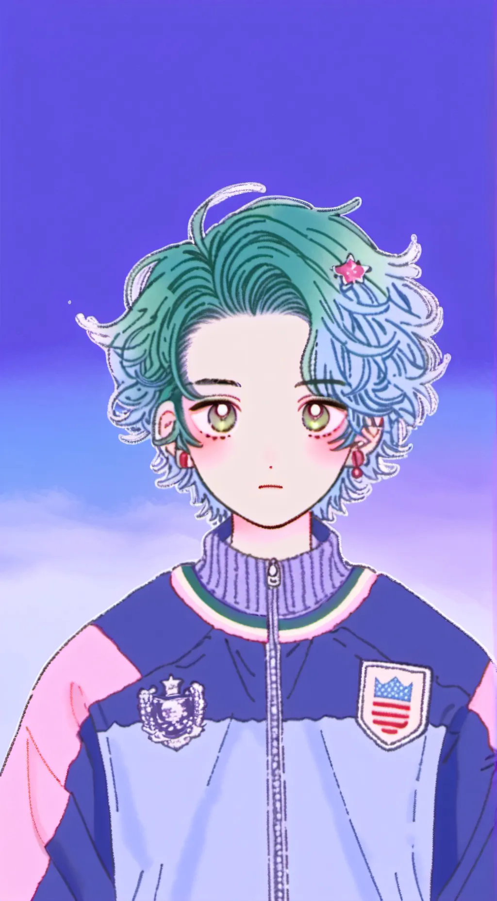 ai character: blily background