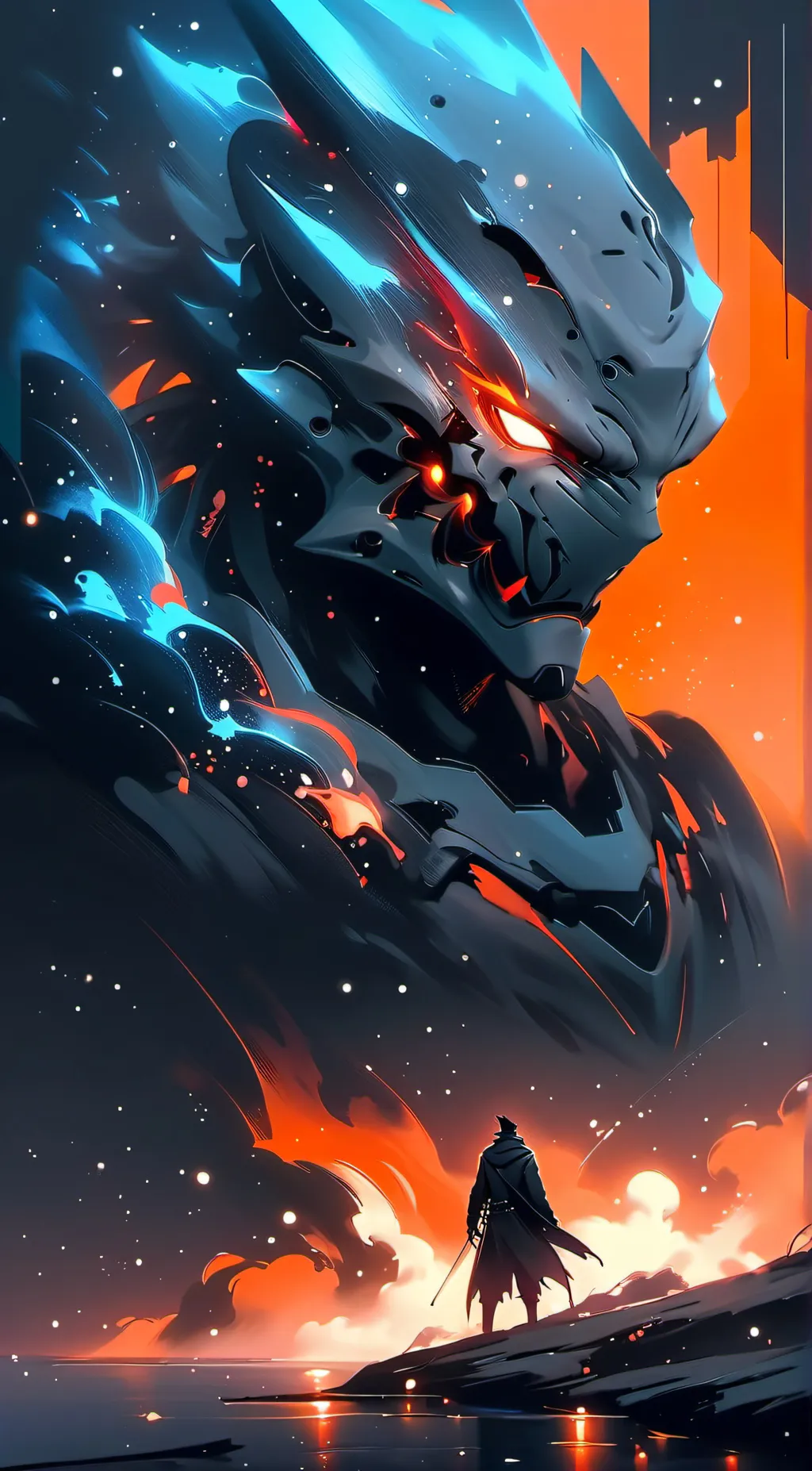 ai character: red imposter background