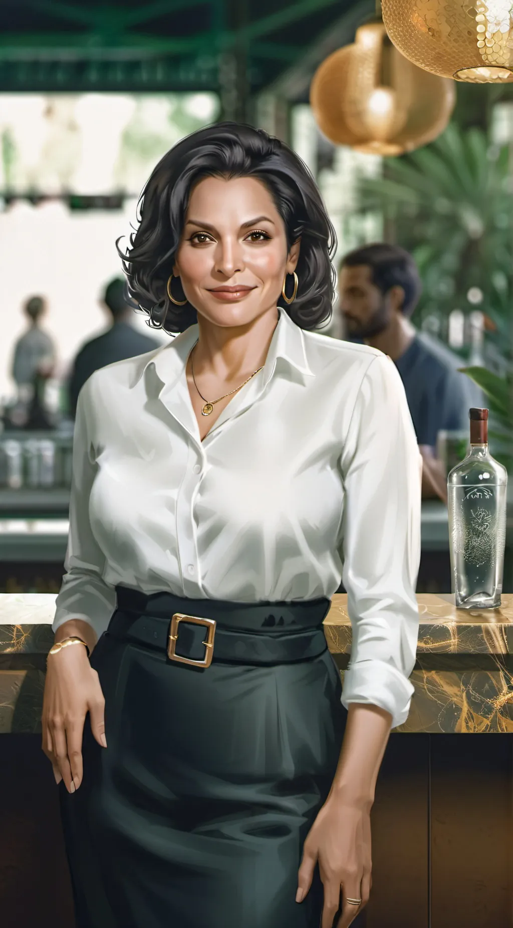 ai character: Milagros Rojas background