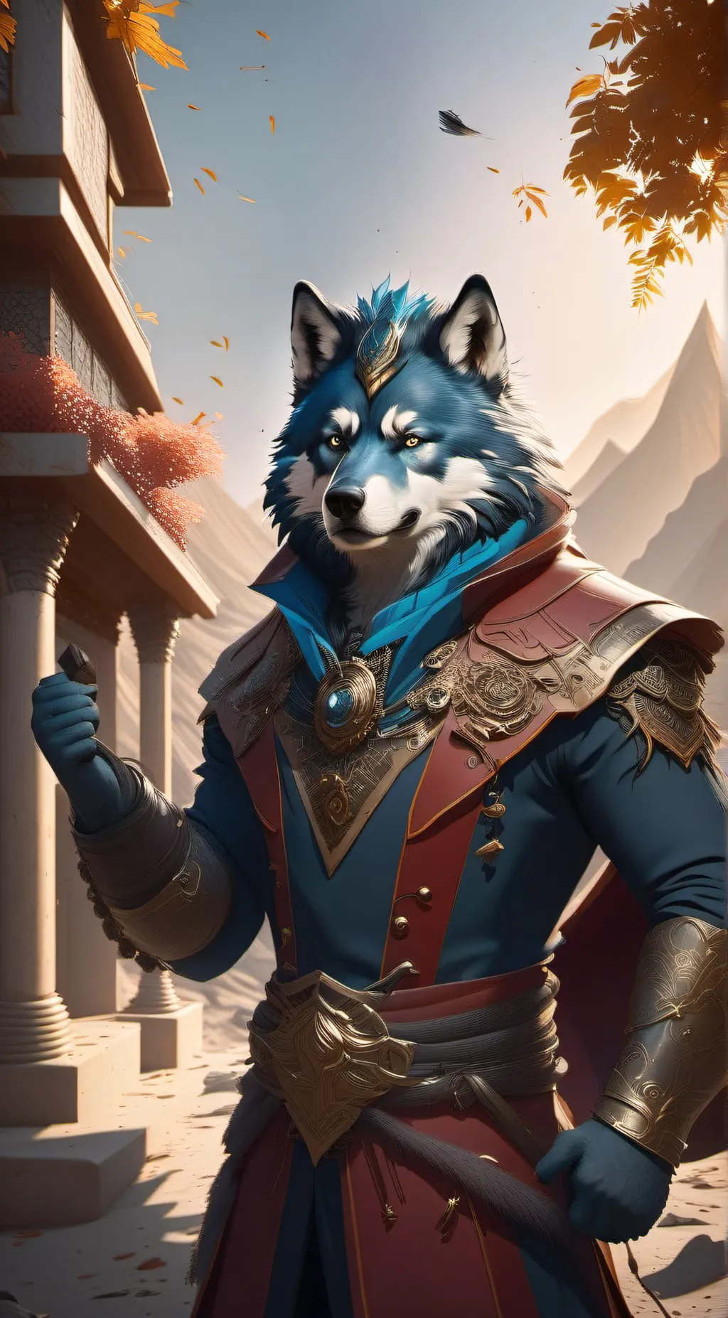 ai character: Gabriel  background