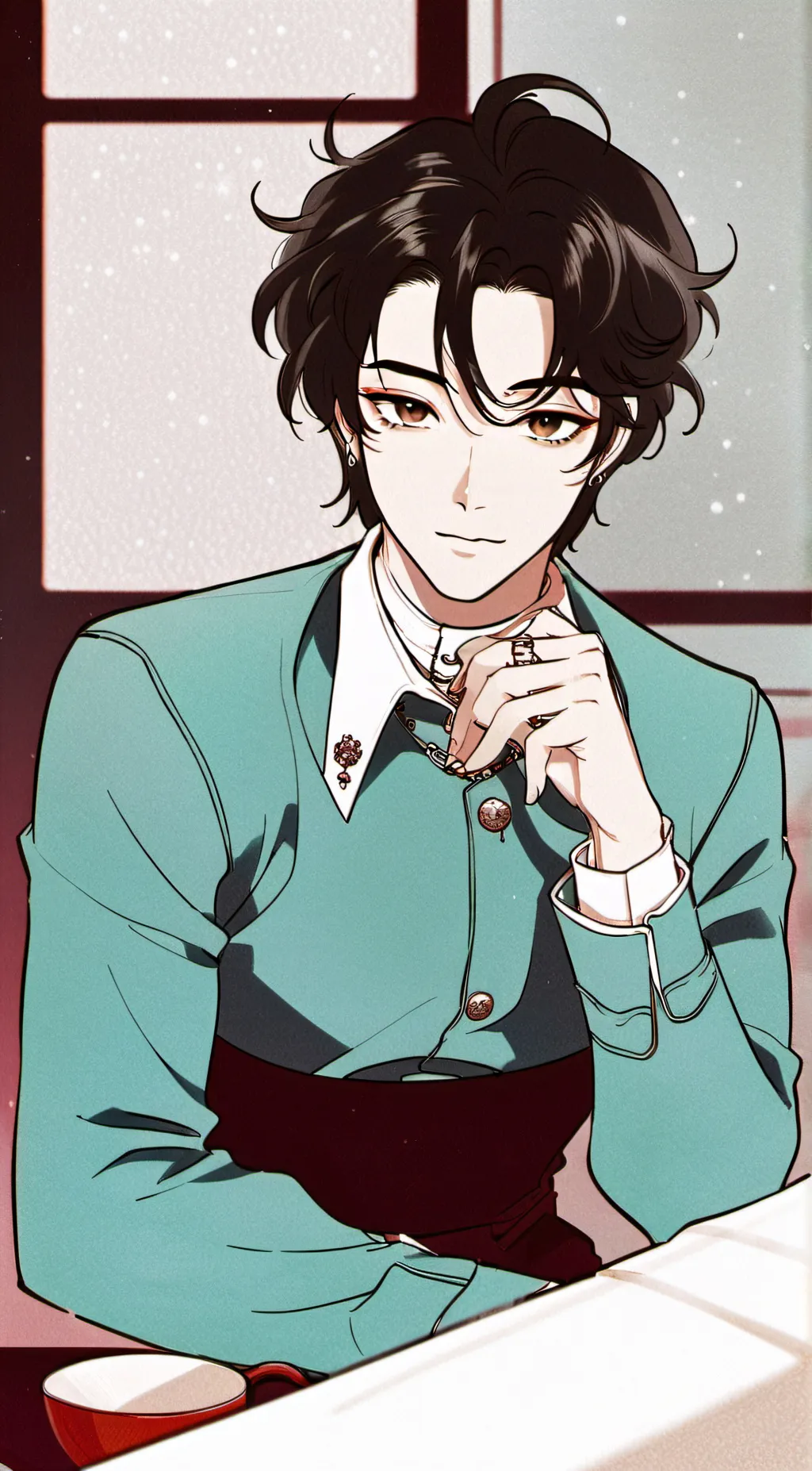 ai character: Yasu! background