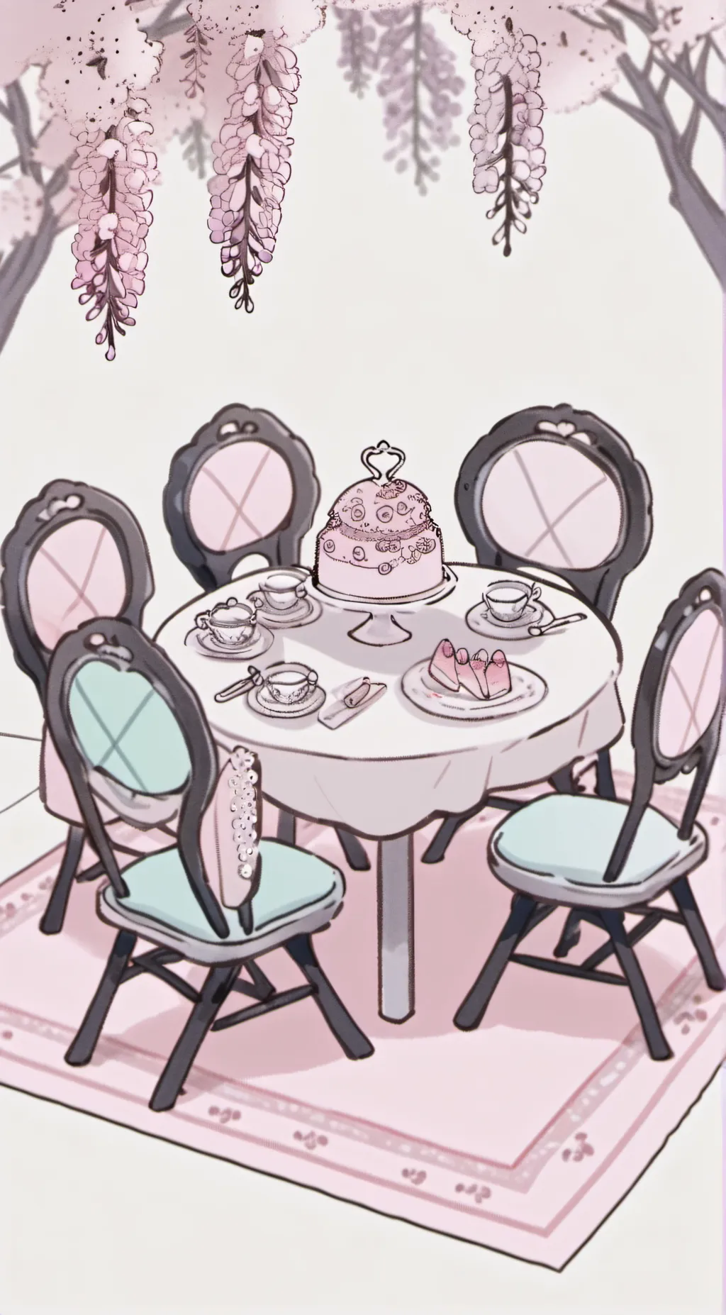 ai character: 🪷preschool 🪷 background