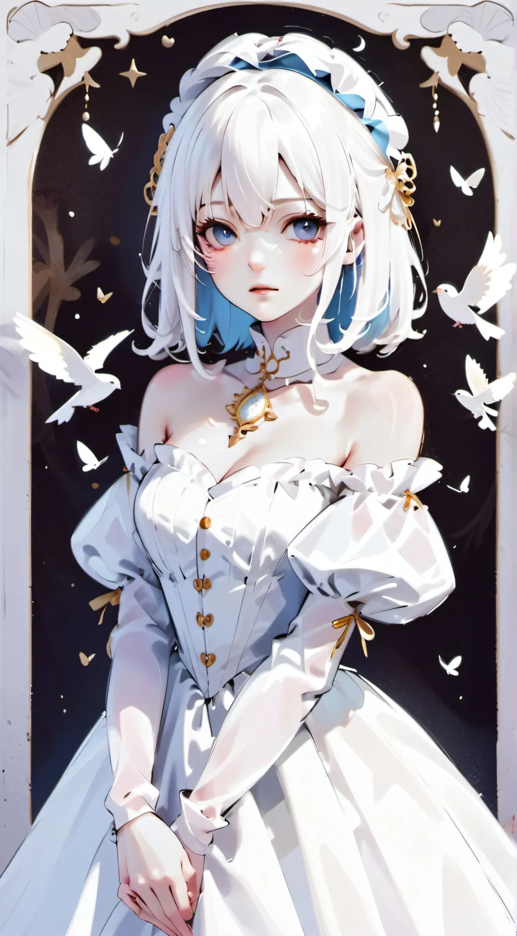 ai character: angel  Keleigh background