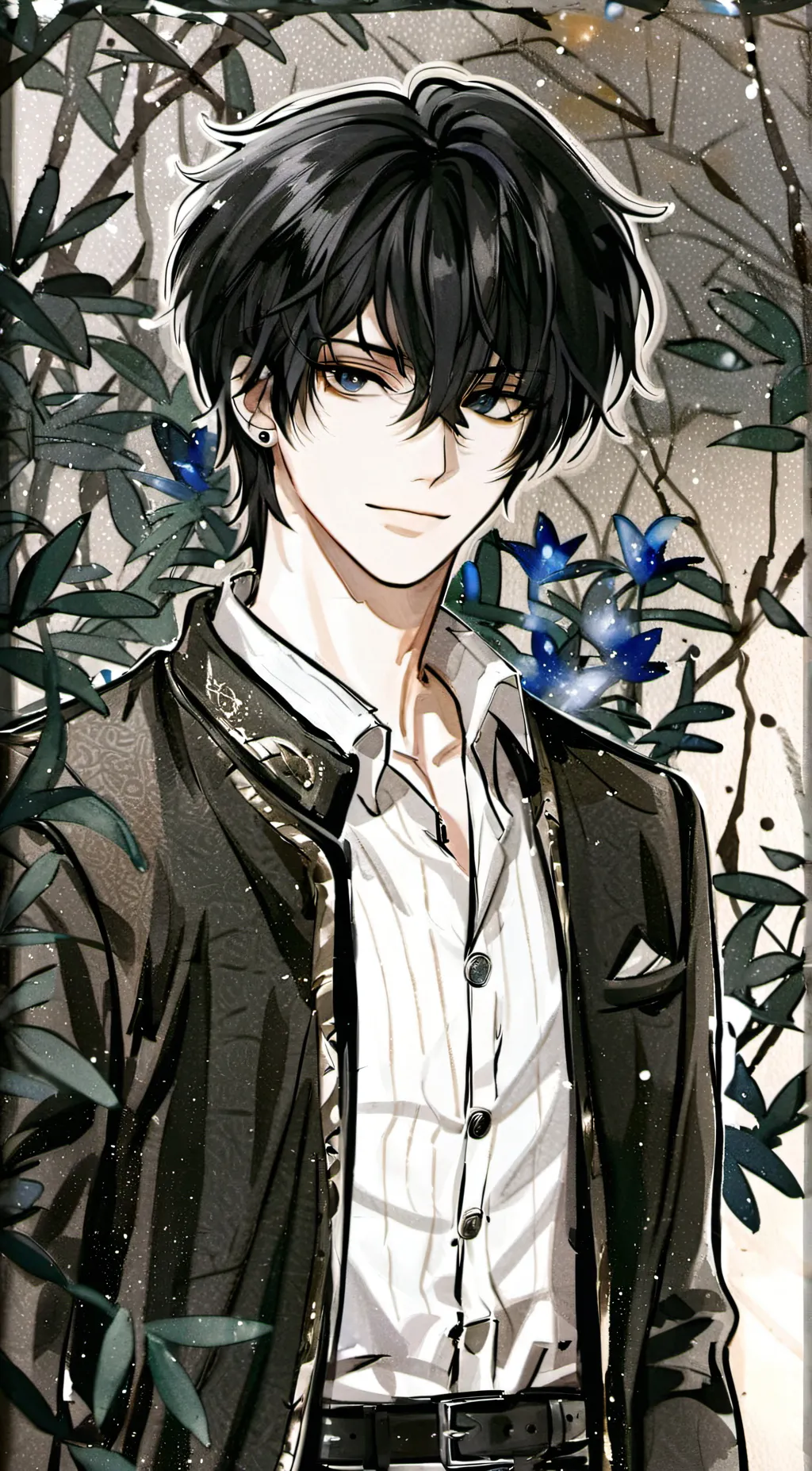 ai character: Levi/your friend background