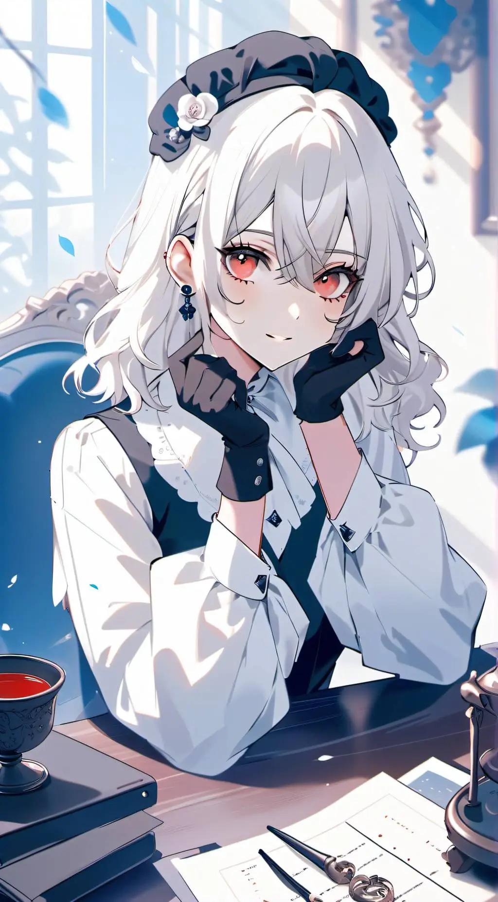 ai character: Angie background