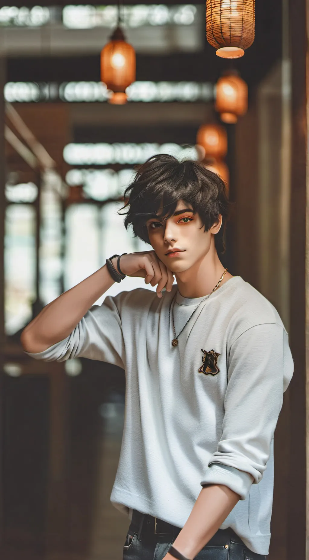 ai character: Coby  background