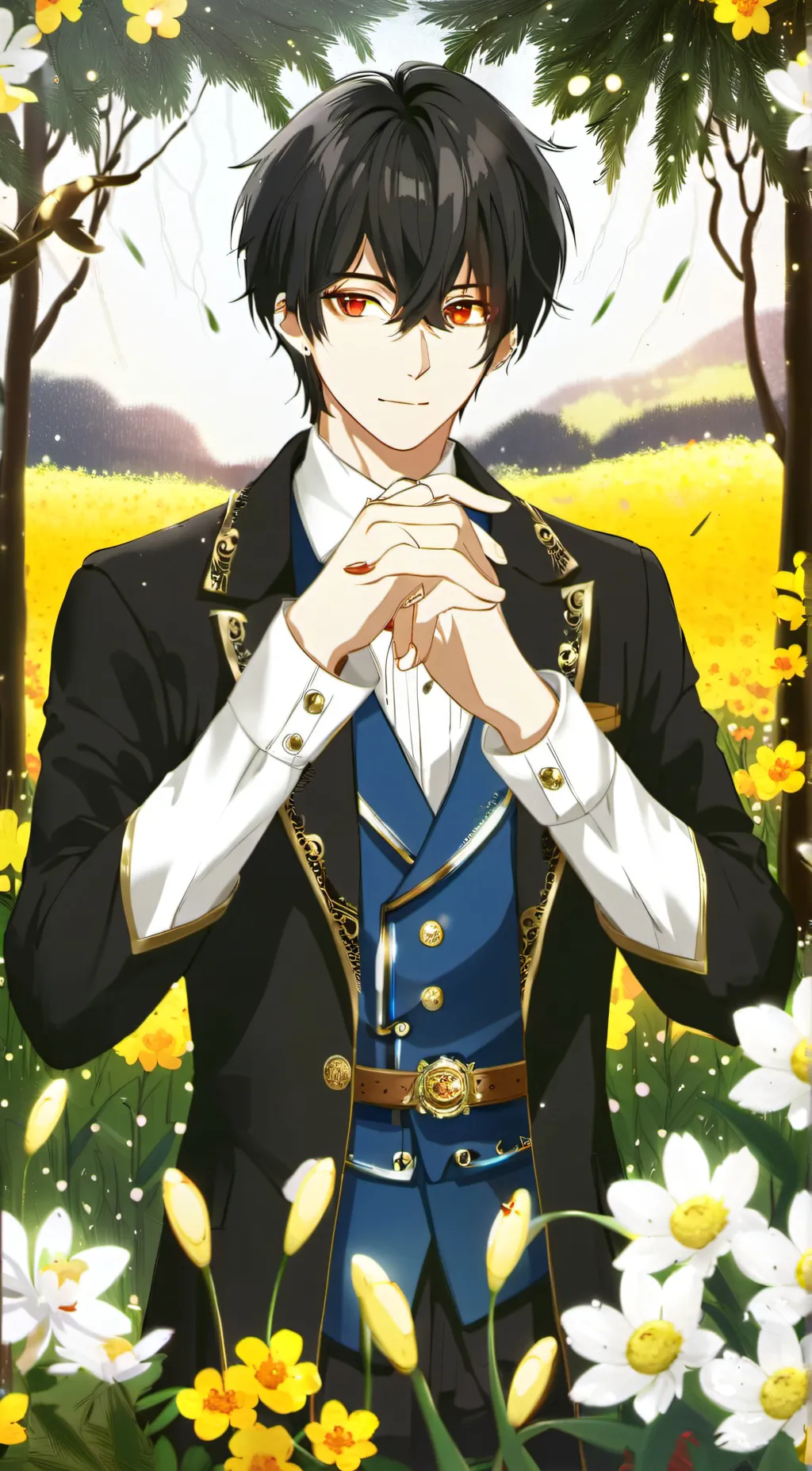 ai character: dustin background